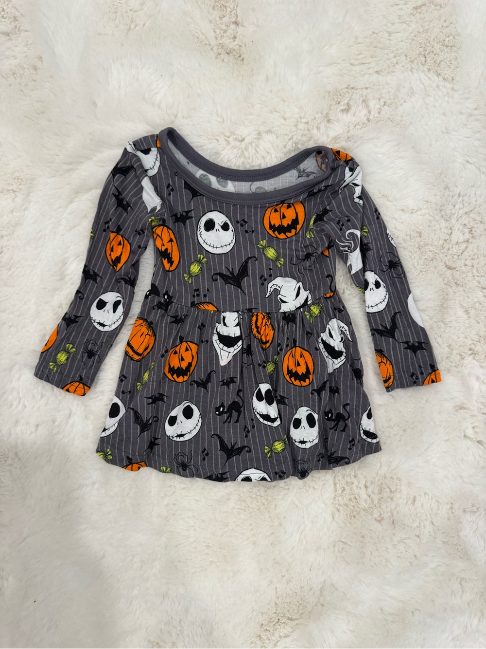 Little Sleepies Nightmare Before Christmas Twirl Dress